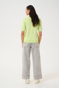 KAFFE KAlizza Pullover Sweater Lettuce Green