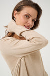 KAFFE KAlizza Knit Pullover Feather Gray