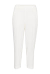 KAFFE KAsakura Cropped Pant Chalk White