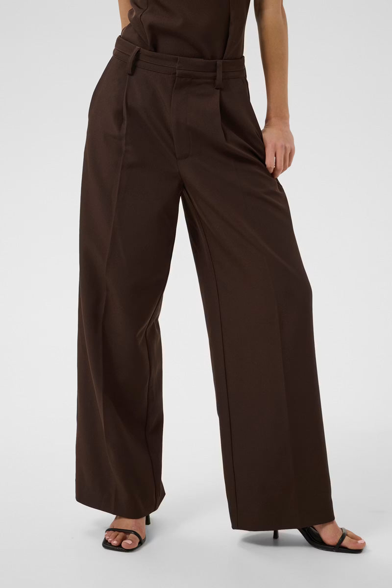 KAFFE KAlima Trousers-Coffee Bean