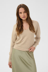 KAFFE KAlizza Mai Pullover-Feather Gray Melange