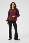 KAFFE KAvivy Blouse-Windsor Wine