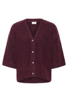 KAFFE KAlabis Cardigan-Windsor Wine