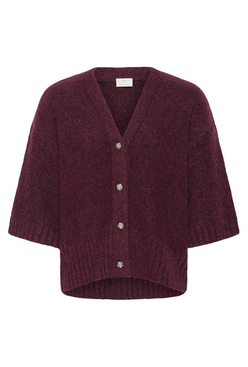 KAFFE KAlabis Cardigan-Windsor Wine