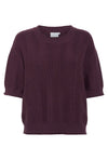 KAFFE KAwhitney Pullover-Fudge