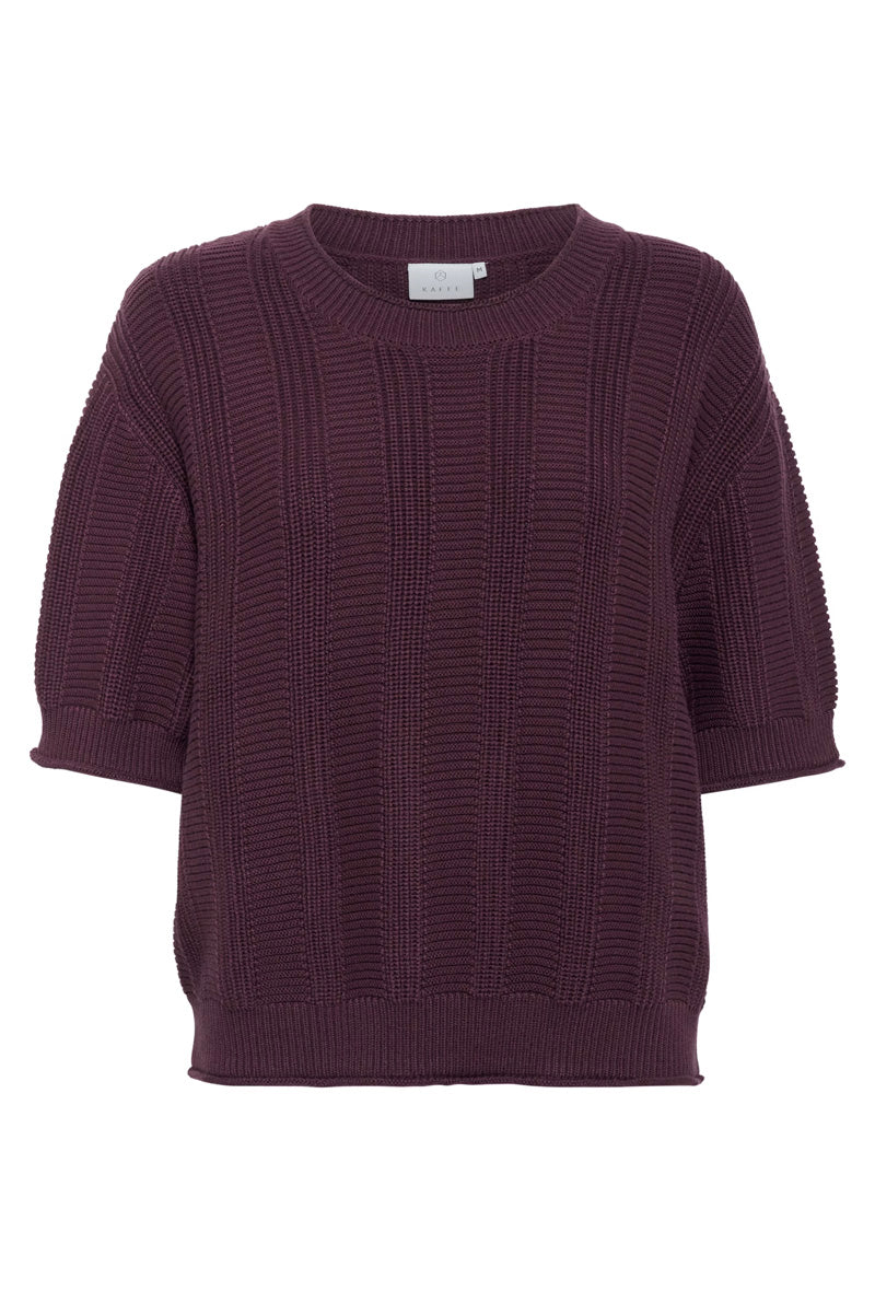 KAFFE KAwhitney Pullover-Fudge