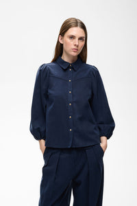 InWear HESSIW BALLARI Shirt Midnight Magic