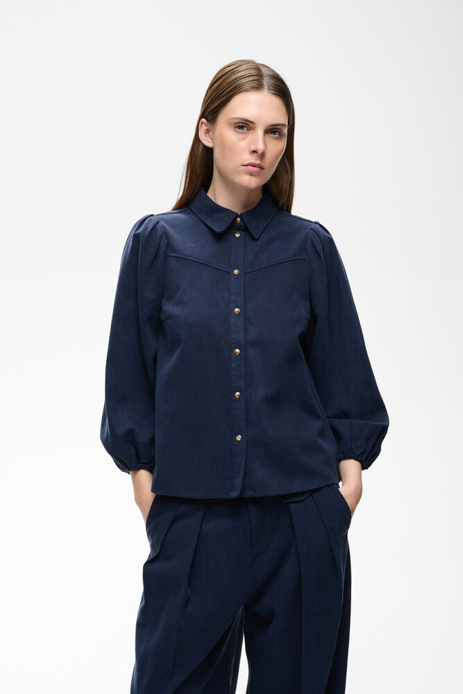 InWear HESSIW BALLARI Shirt Midnight Magic
