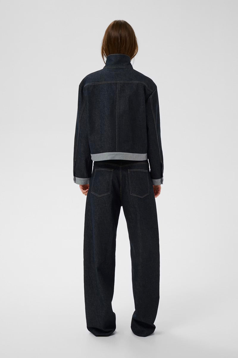 InWear DEIRDRA IW Wide Leg Jeans Dark Denim