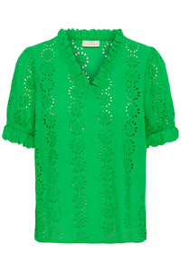 KAFFE KAdona Blouse Bright Green