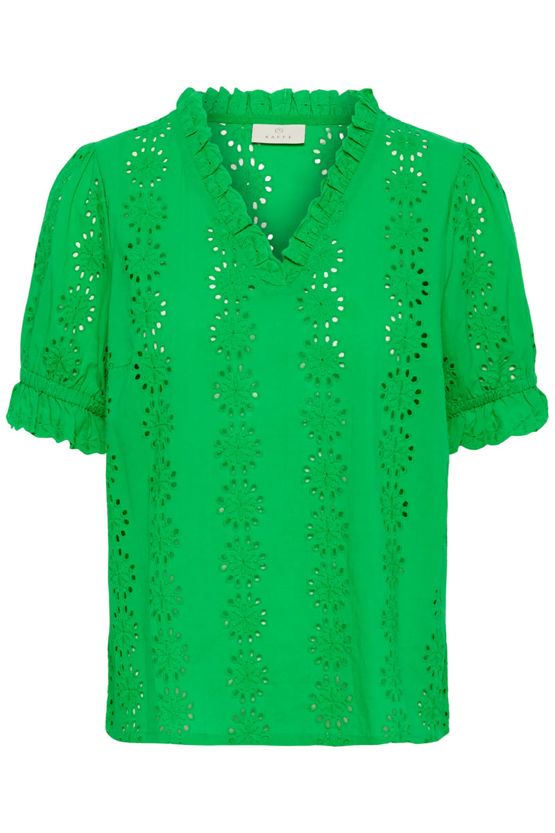 KAFFE KAdona Blouse Bright Green