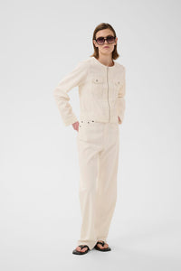 InWear GLADYS IW Denim Jacket Ecru Melange