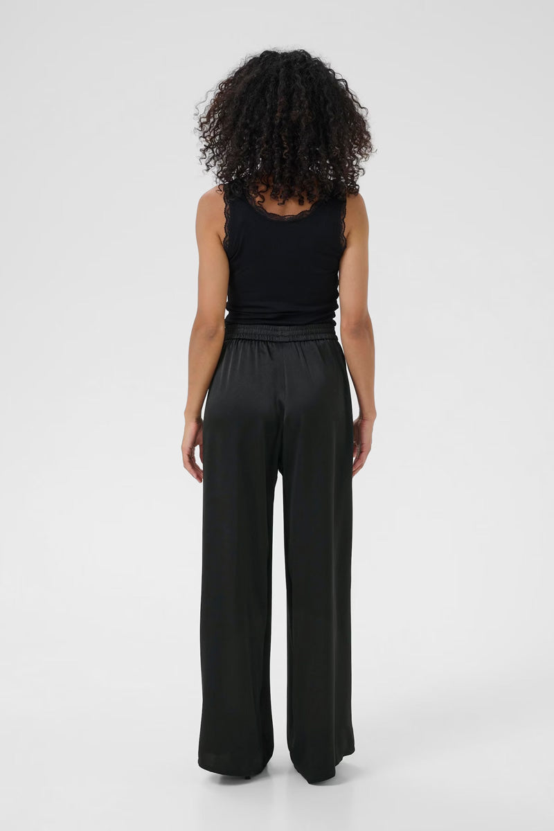 KAFFE KAlotte Trousers-Black