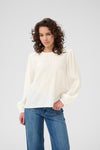 KAFFE KAvivy Blouse-Chalk