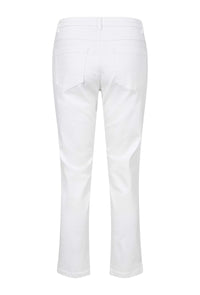 KAFFE KAzelina HW Straight Jeans Chalk