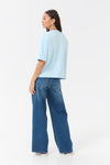 KAFFE KAannika Top Blue