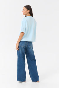 KAFFE KAannika Top Blue