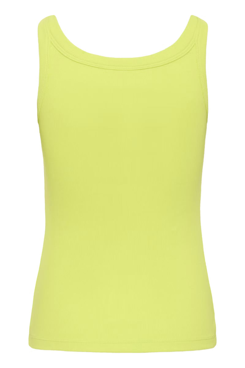 KAFFE KAcarna Tank Top Wild Lime