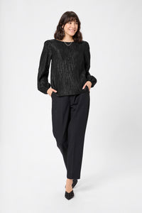 KAFFE KArizz Blouse-Deep Black