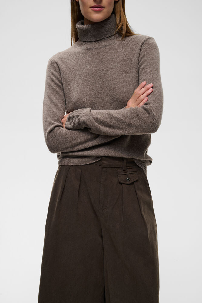 InWear HESSIW Culotte Pant-Chocolate Brown