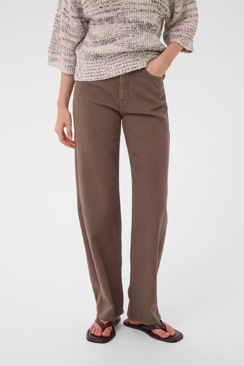 InWear GLADYS IW Straight Jeans Coffee Quartz