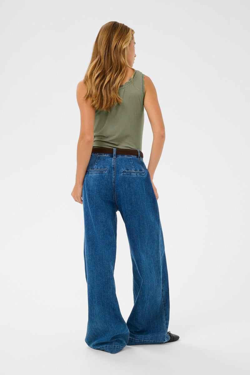 KAFFE KAomi T-Shirt Sea Spray