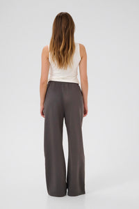 KAFFE KAarina Jersey Vest Top-Chalk White