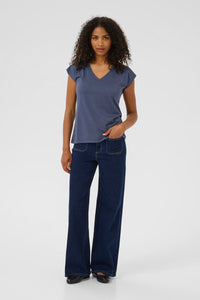 KAFFE KAlise T-Shirt Midnight Marine