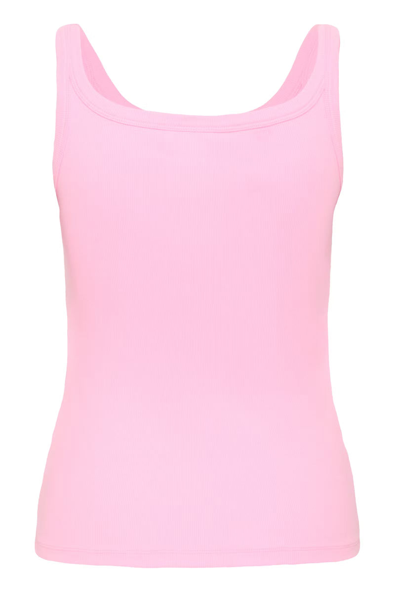 KAFFE KAcarna Tank Top Pink Frosting