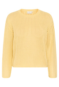 KAFFE KAsolar Knit Pullover Straw