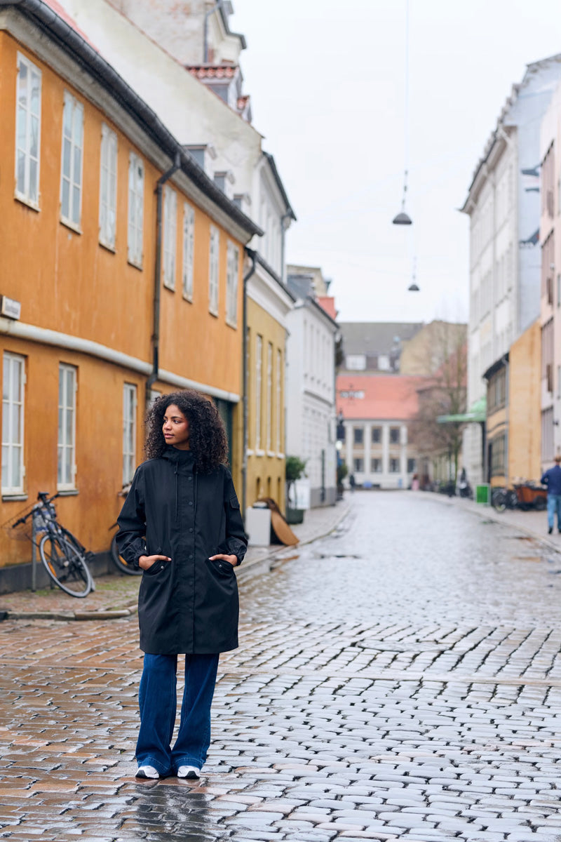 KAFFE KAennie Coat-Black