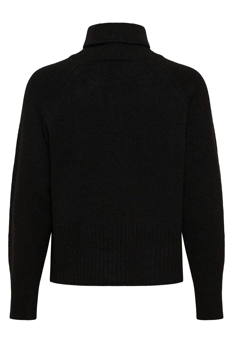 KAFFE KAerin Rollneck Black Deep