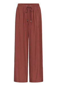 KAFFE KAemily Wide Trousers Henna