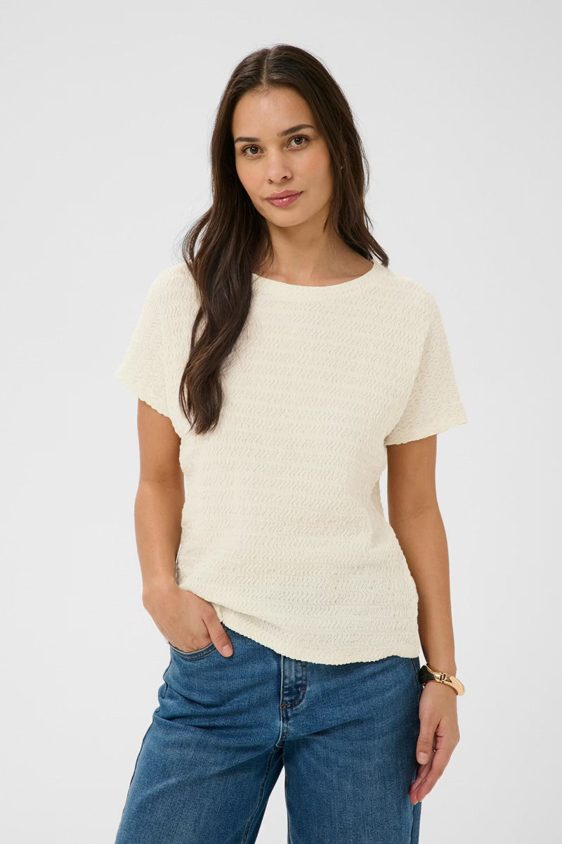 KAFFE KAfelicity Blouse Chalk White