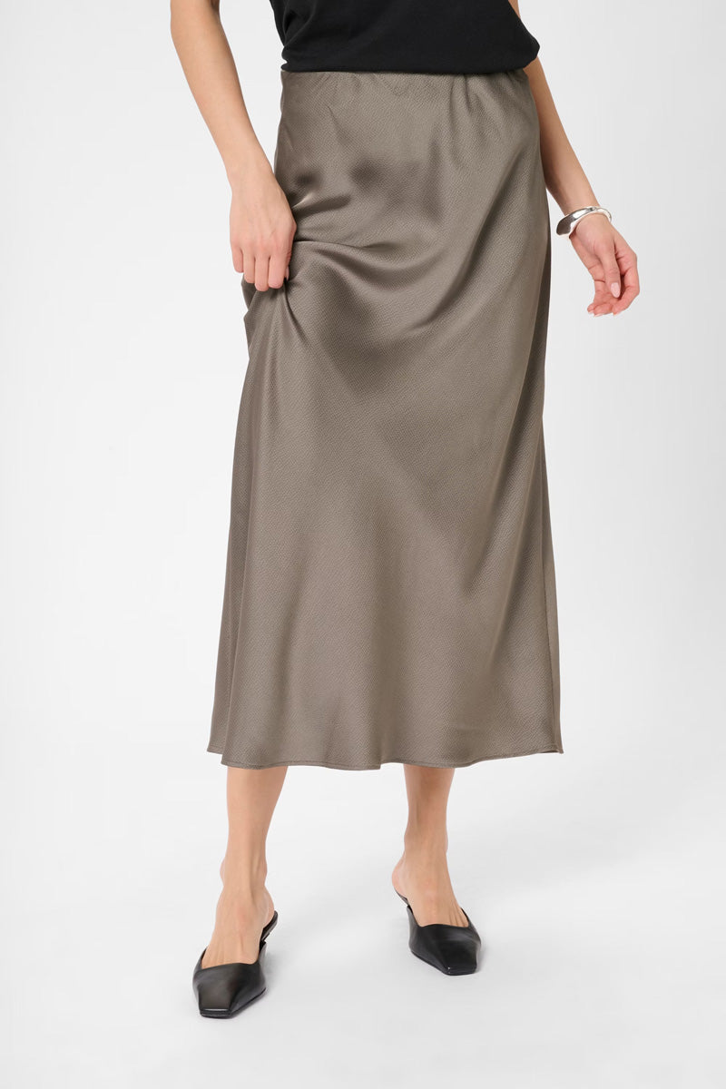 KAFFE KAlotte Skirt-Morel