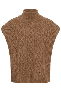 InWear TAIEIW Sleeveless Pullover Tobacco Brown