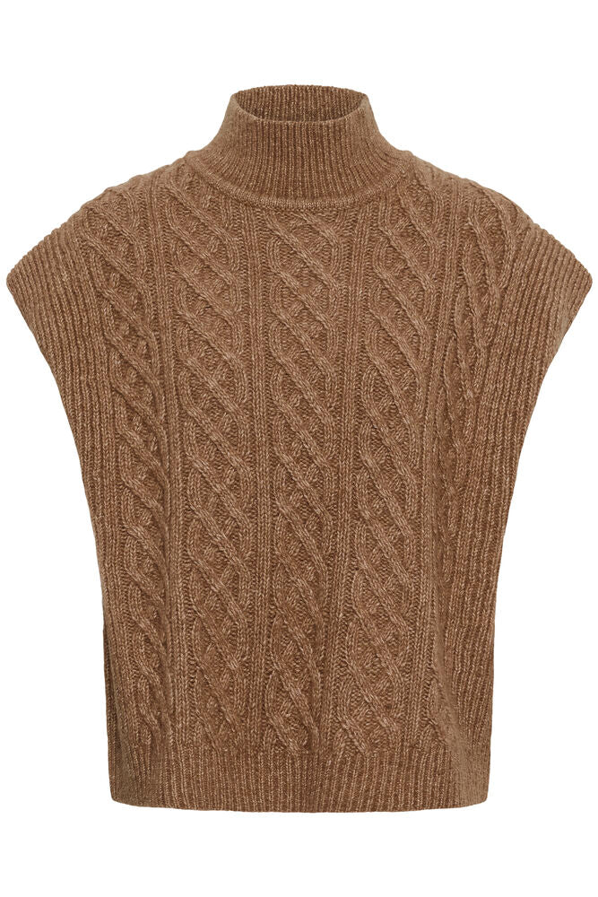 InWear TAIEIW Sleeveless Pullover Tobacco Brown