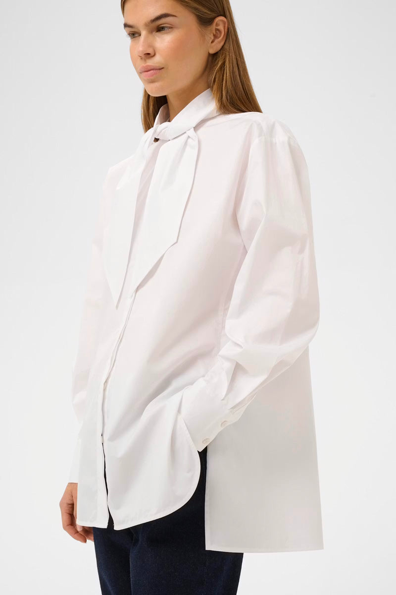 InWear CAPELLA Tie Shirt White