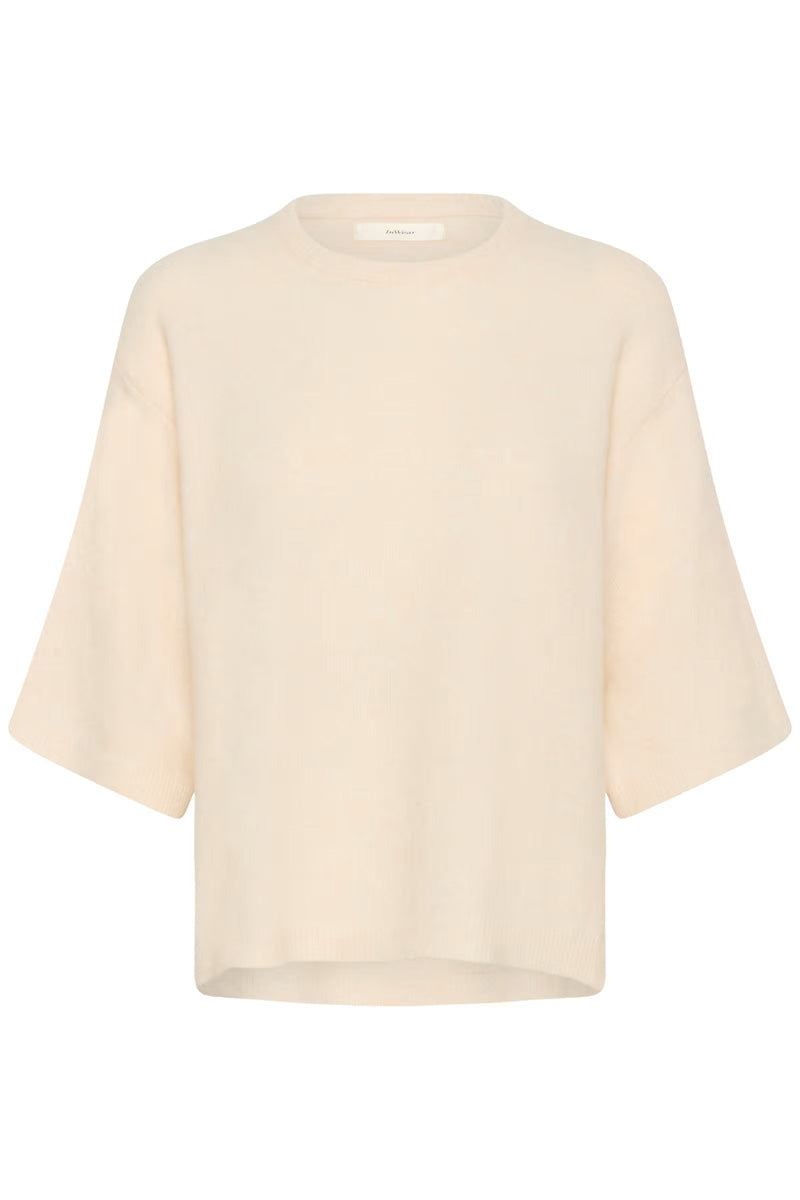 InWear GUNIIW TEE Sweater Whisper White Melange