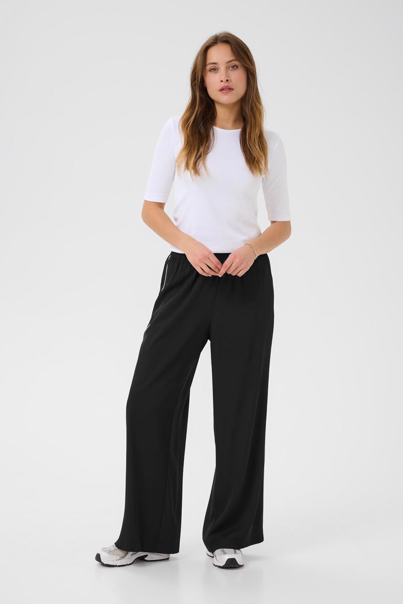KAFFE KAtessa Trousers-Deep Black