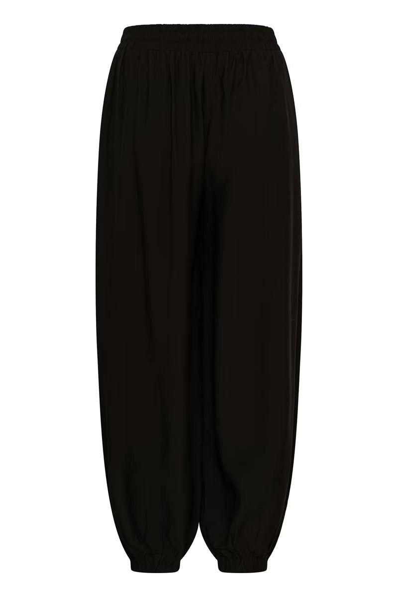 KAFFE KAalberta Trousers-Black Deep