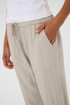 KAFFE KAmilia Capri Pant Feather Gray