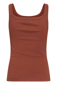 KAFFE KAcarna Tank Top Henna