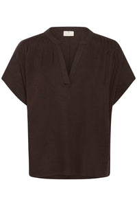KAFFE KAmilia Wing SL Blouse Black Coffee