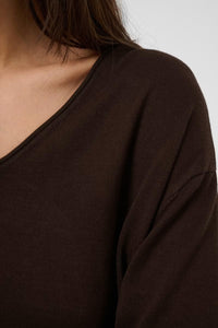 KAFFE KAlizza Mai Pullover-Coffee Bean
