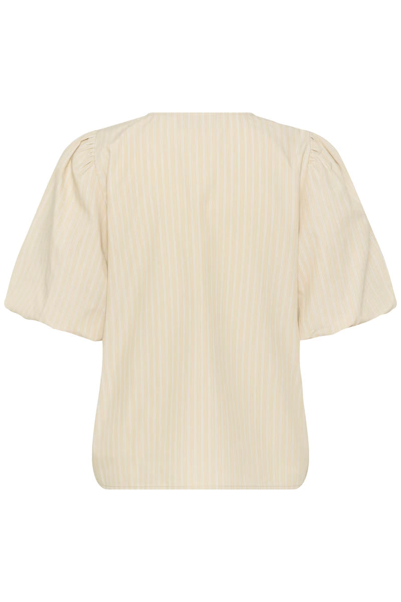 KAFFE KAjosie Blouse Feather Grey Stripe