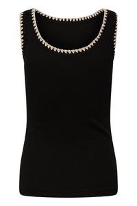 KAFFE KAcarna Tank Top Black