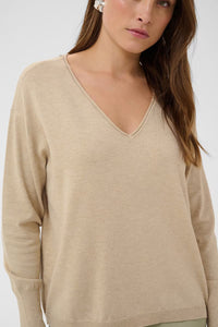 KAFFE KAlizza Mai Pullover-Feather Gray Melange