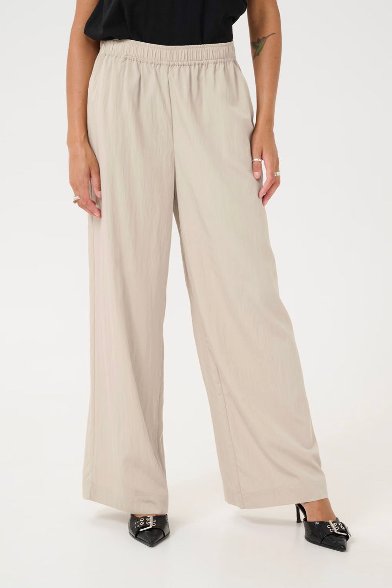 KAFFE KAtrinity Trousers Feather Gray