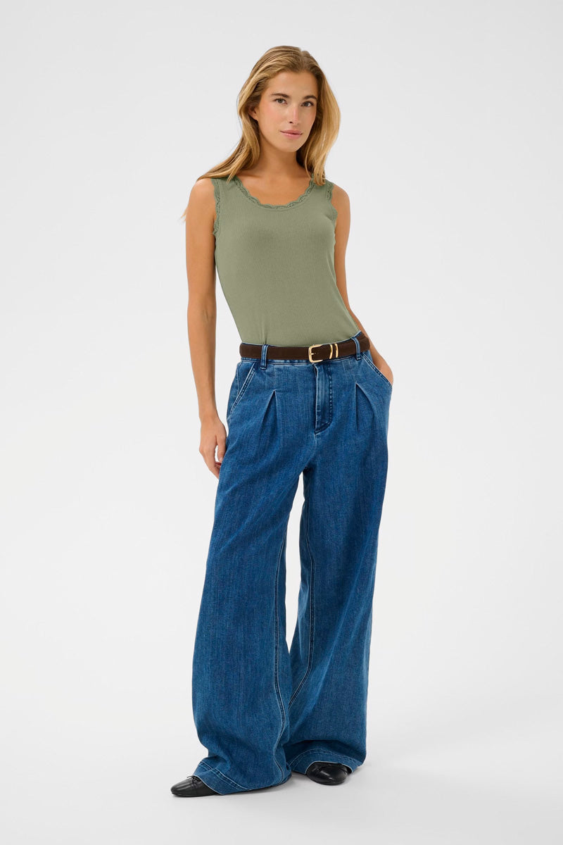 KAFFE KAomi T-Shirt Sea Spray